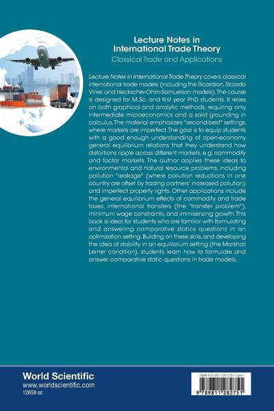Produktbild: Lecture Notes in International Trade Theory