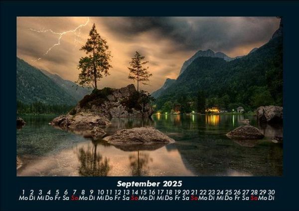 Produktbild: Berge 2025 Fotokalender DIN A5