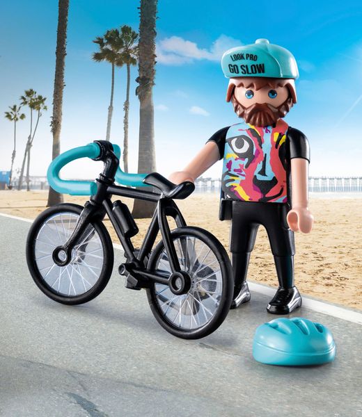 Produktbild: PLAYMOBIL 71478 Rennradfahrer Paul