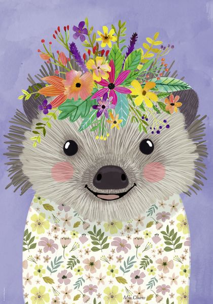Produktbild: Funny Hedgehog Puzzle