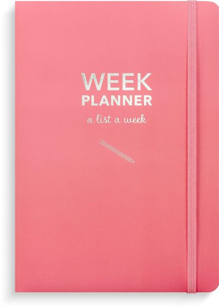 Produktbild: Burde Week Planner undated pink