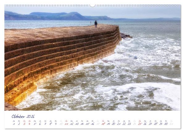 Produktbild: Jurassic K&uuml;ste - S&uuml;dengland (hochwertiger Premium Wandkalender 2026 DIN A2 quer), Kunstdruck in Hochglanz