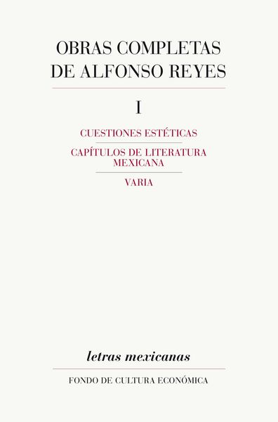 Produktbild: Obras completas, I