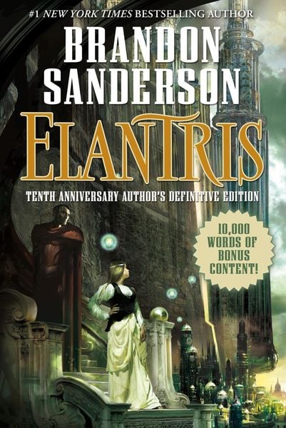 Book cover of Elantris