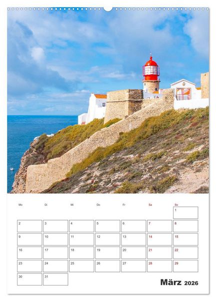 Produktbild: Portugal - ein Traumreiseziel (hochwertiger Premium Wandkalender 2026 DIN A2 hoch), Kunstdruck in Hochglanz