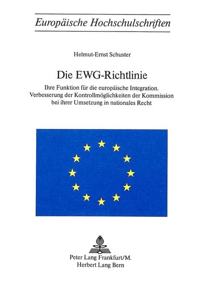 Produktbild: Die EWG-Richtlinie
