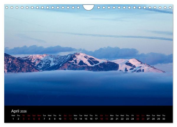 Produktbild: Mountains of Slovenia (Wall Calendar 2026 DIN A4 landscape), CALVENDO 12 Month Wall Calendar