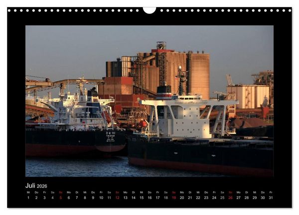 Produktbild: Frachtschiffe -von K&uuml;ste zu K&uuml;ste- (Wandkalender 2026 DIN A3 quer), CALVENDO Monatskalender