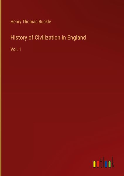 Produktbild: History of Civilization in England