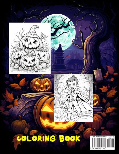 Produktbild: Halloween Haunts Coloring Book