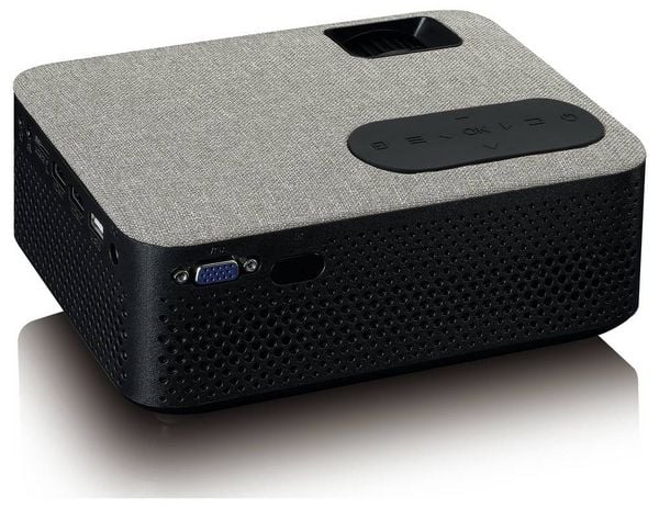 Produktbild: Lenco Beamer LPJ-700BKGY LCD 4000lm 1280 x 720 HD HD ready, Integrierter Lautsprecher