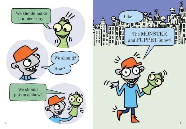 Produktbild: The Monster and Puppet Show!-Elephant & Piggie Like Reading!