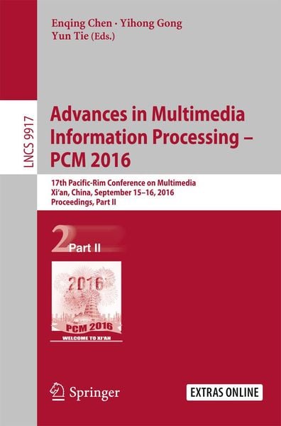 Produktbild: Advances in Multimedia Information Processing - PCM 2016