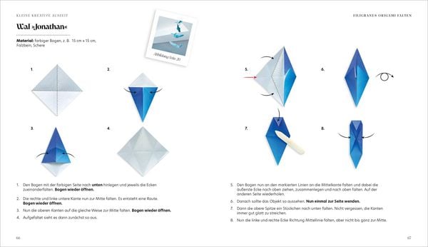 Produktbild: Kleine kreative Auszeit: filigranes Origami