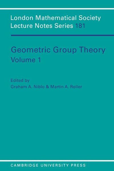 Produktbild: Geometric Group Theory