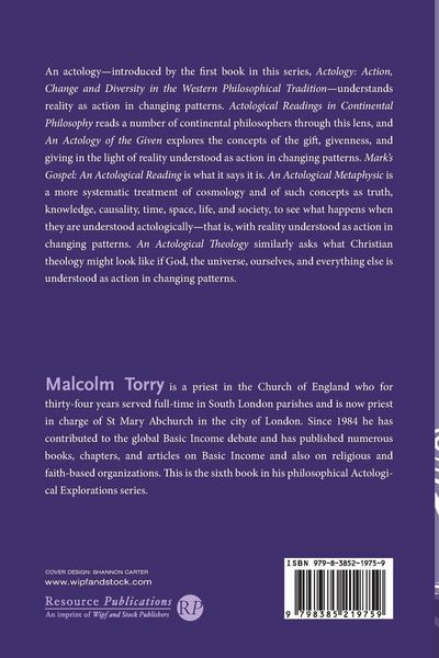 Produktbild: An Actological Theology