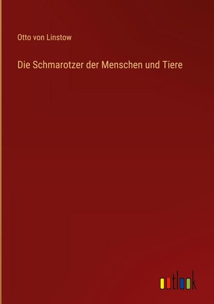 Produktbild: Die Schmarotzer der Menschen und Tiere