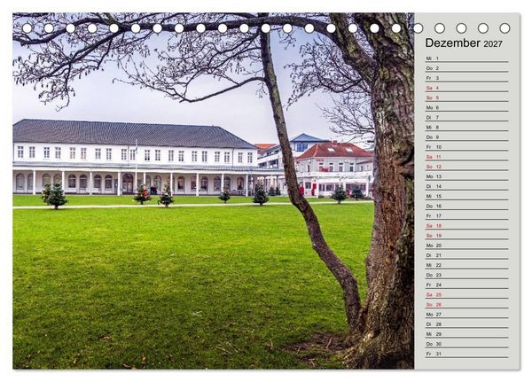Produktbild: NORDERNEY Geburtstagskalender mit Planerfunktion (Tischkalender 2027 DIN A5 quer), CALVENDO Monatskalender