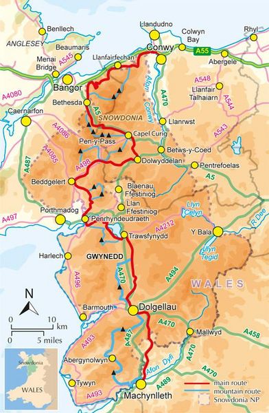 Produktbild: The Snowdonia Way