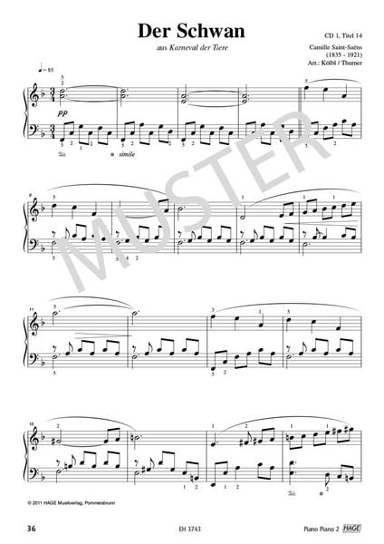 Produktbild: Piano Piano 2 mittelschwer + 4 CDs