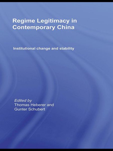 Produktbild: Regime Legitimacy in Contemporary China