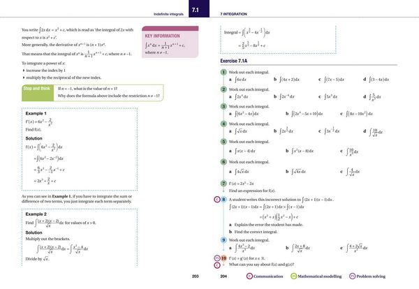 Produktbild: Cambridge International AS & A Level Mathematics Pure Mathematics 1 Student's Book