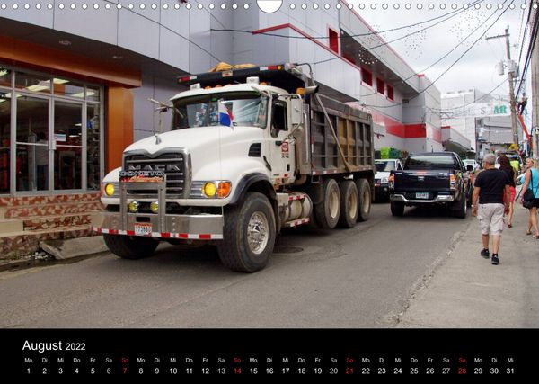 Produktbild: Trucks zwischen Panama und Costa Rica. (Wandkalender 2022 DIN A3 quer)