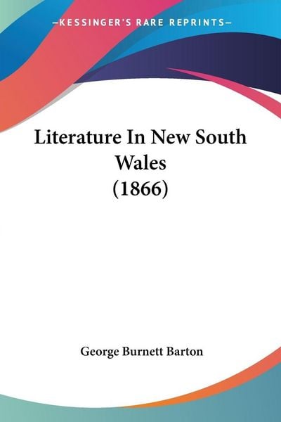 Produktbild: Literature In New South Wales (1866)