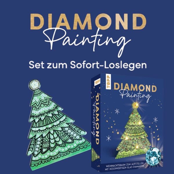 Produktbild: Diamond Painting Set Weihnachtsbaum