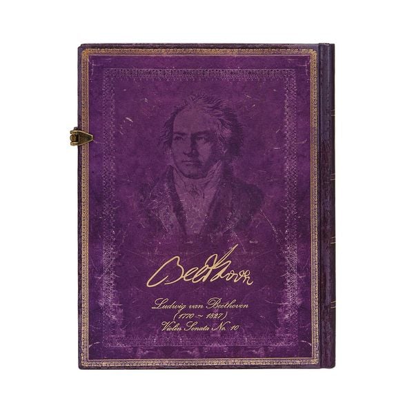 Produktbild: Hardcover Notizbuch Beethovens 250. Geburtstag, Ultra, Liniert