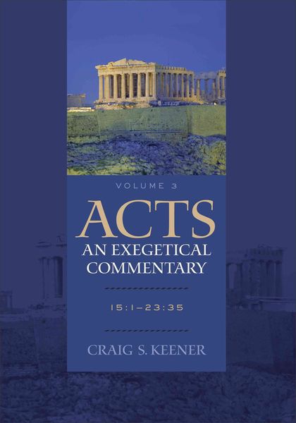 Produktbild: Acts: An Exegetical Commentary
