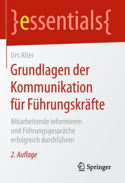 Produktbild: Grundlagen der Kommunikation f&uuml;r F&uuml;hrungskr&auml;fte