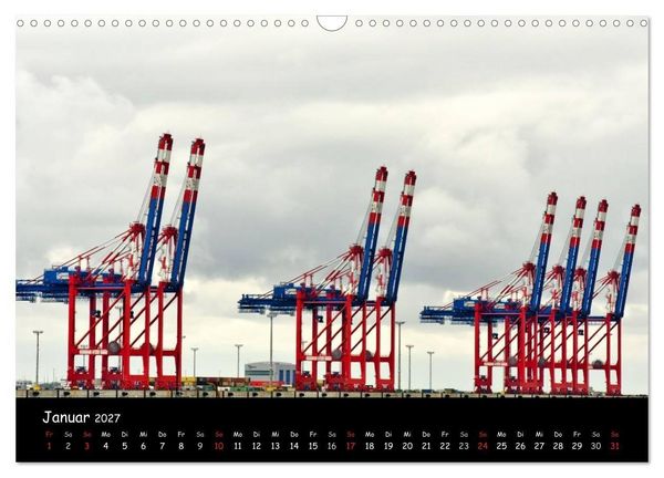 Produktbild: Wilhelmshaven (Wandkalender 2027 DIN A3 quer), CALVENDO Monatskalender
