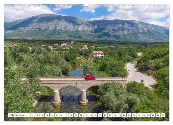 Produktbild: Abenteuer Camping Balkan (Wandkalender 2026 DIN A2 quer), CALVENDO Monatskalender
