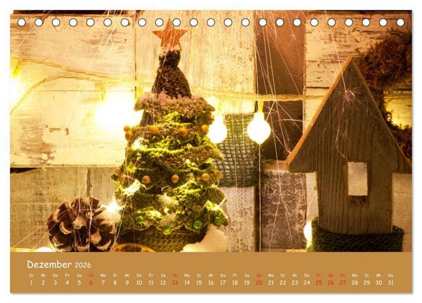 Produktbild: Aus Liebe zum H&auml;keln (Tischkalender 2026 DIN A5 quer), CALVENDO Monatskalender
