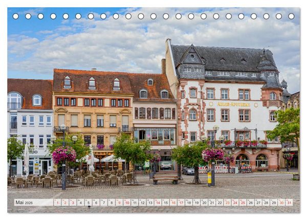 Produktbild: Landau in der Pfalz Impressionen (Tischkalender 2026 DIN A5 quer), CALVENDO Monatskalender