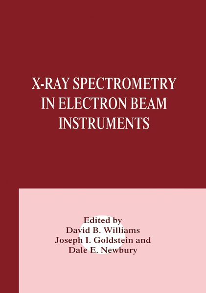 Produktbild: X-Ray Spectrometry in Electron Beam Instruments