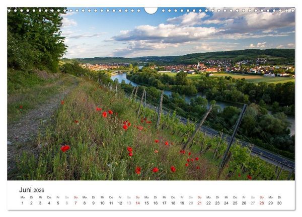 Produktbild: Malerisches Mainfranken (Wandkalender 2026 DIN A3 quer), CALVENDO Monatskalender