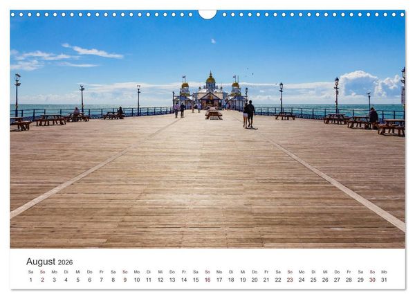 Produktbild: Eastbourne an Englands S&uuml;dk&uuml;ste (Wandkalender 2026 DIN A3 quer), CALVENDO Monatskalender