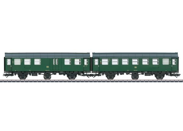 Produktbild: M&auml;rklin 43196 H0 Umbauwagen-Paar 2.Kl.+Gep. der DB