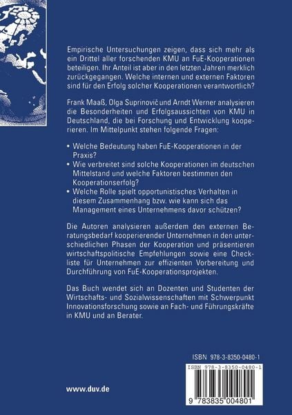 Produktbild: FuE-Kooperationen von KMU