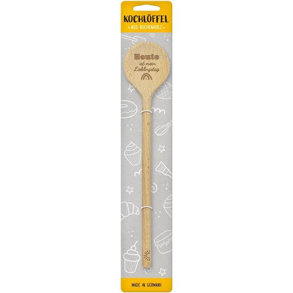 Produktbild: GRUSS & CO Kochl&ouml;ffel Motiv: Heute ist mein Lieblingstag