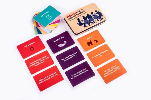 Produktbild: Talk-Box, Mehr als Smalltalk (Spiel)