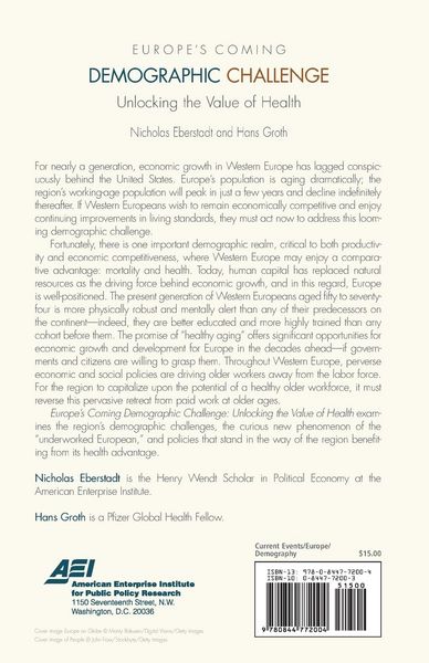 Produktbild: Europe's Coming Demographic Challenge: Unlocking the Value of Health