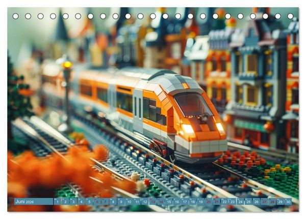 Produktbild: Fahrzeuge aus Fantasie (Tischkalender 2026 DIN A5 quer), CALVENDO Monatskalender