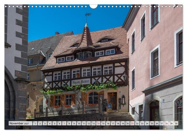 Produktbild: S&auml;chsische Sehnsucht - Ein Jahr zwischen Mei&szlig;en und Radebeul (Wandkalender 2027 DIN A3 quer), CALVENDO Monatskalender