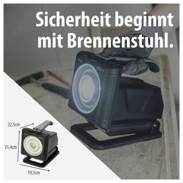 Produktbild: Brennenstuhl Multi Battery HL 3000 Akku-Baustrahler 20W 2160lm Tageslichtwei&szlig; 1173730000