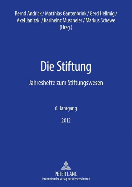 Produktbild: Die Stiftung