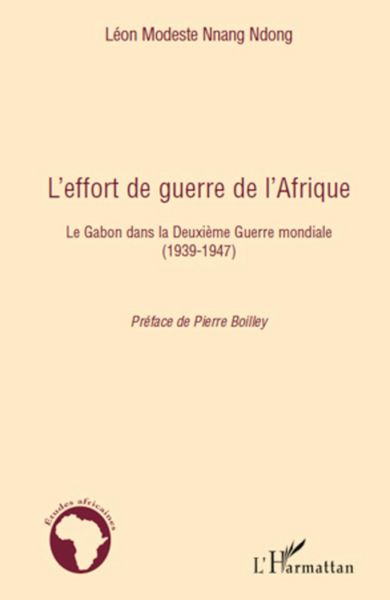 Produktbild: L'effort de guerre de l'Afrique