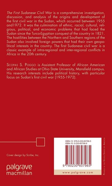 Produktbild: The First Sudanese Civil War